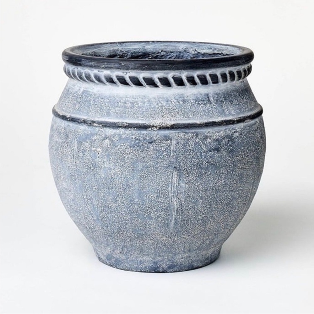 Concrete Planter with Antique Finish - Threshold ~ Studio McGee